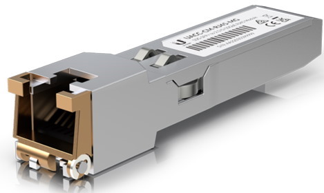 Ubiquiti | Uacc-Cm-Rj45-Mg | SFP+ Multi-Gigabit Transceiver Module, SFP+ To 10/5/2.5/1 GbE RJ45 Supersedes The Uacc-Cm-Rj45-10G & Uf-Rj45-10G