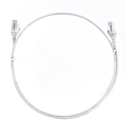 4Cabling 0.15M Cat 6 RJ45 RJ45 Ultra Thin LSZH Network Cables : White
