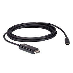 Aten (Uc3238-At) Aten Usb-C To Hdmi 4K 2.7M Cable, Supports Up To 4K @ 60Hz With High Quality Cable