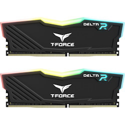 Team T-Force Delta RGB 32GB (2 X 16GB) DDR4 3600 (PC4 28800) Desktop Memory Model TF3D432G3600HC18JDC01