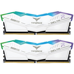 Team T-Force Delta RGB 32GB (2 X 16GB) 288-Pin PC Ram DDR5 6200 (PC5 49600) Desktop Memory Model Ff4d532g6200hc38adc01