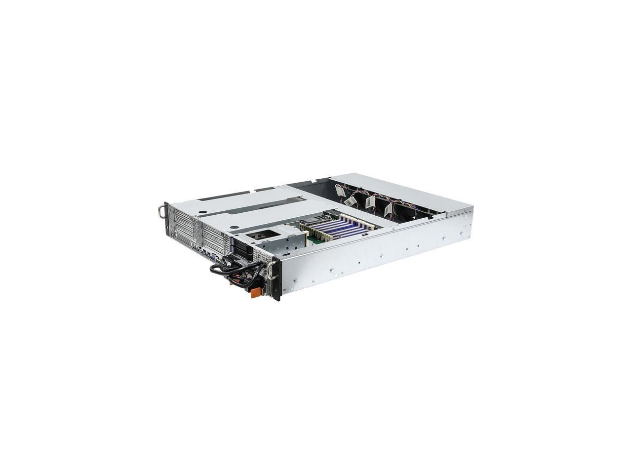 Asrock Rack 2U2e-F/Rome2 2U Rackmount Server Barebone Dual Socket SP3 (Lga4094) Amd Epyc 7003 And 7002 Series Processors Sockets 2 NVMe Drive Bays