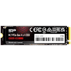 Silicon Power 1TB NVMe 4.0 Gen4 PCIe M.2 SSD R/W Up To 4