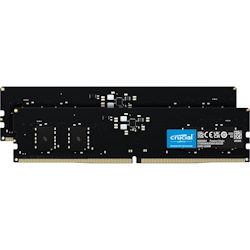 Crucial 64GB (2 X 32GB) 288-Pin PC Ram DDR5 4800 (PC5 38400) Desktop Memory Model Ct2k32g48c40u5
