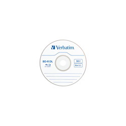 Verbatim Corporation 98356 25PK BD-R DL 6X 50GB Spindle