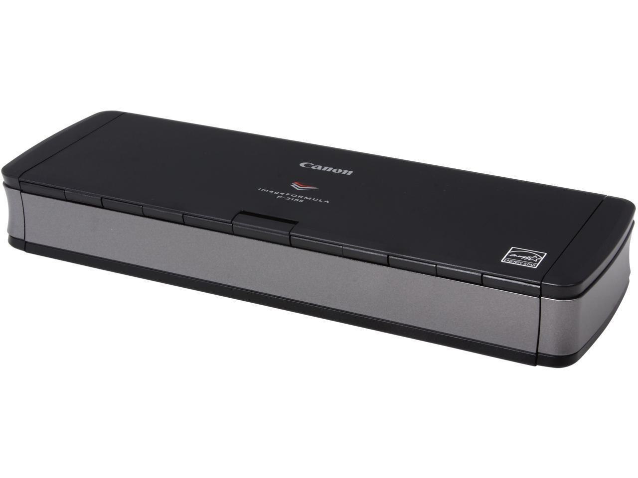 Canon imageFORMULA P-215Ii (9705B007aa) 24 Bit Contact Image Sensor (Cmos) 600 Dpi Sheet Fed Document Scanner