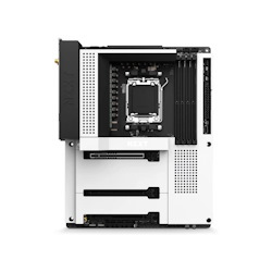 NZXT N7 B650e - N7-B65XT-W1 - Amd B650 Chipset (Supports Amd 7000 Series CPUs) - Atx Gaming Motherboard - Integrated Rear I/O Shield - WiFi 6 Connectivity - White