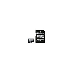 Verbatim 8GB Premium MicroSDHC Memory Card With Adapter
