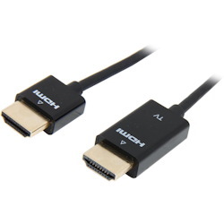 Bytecc HMR-6 Black Ultra Thin HIgh Performance Hdmi® Cable With RedMere® Technology 36Awg
