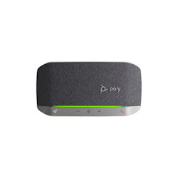 Poly - SYNC 20 Bluetooth/USB-A Speakerphone - Personal Portable Speakerphone - Noise & Echo Reduction - Connect To Cell Phones Via Bluetooth Or Computers Via Usb-A Cable - Works With Teams