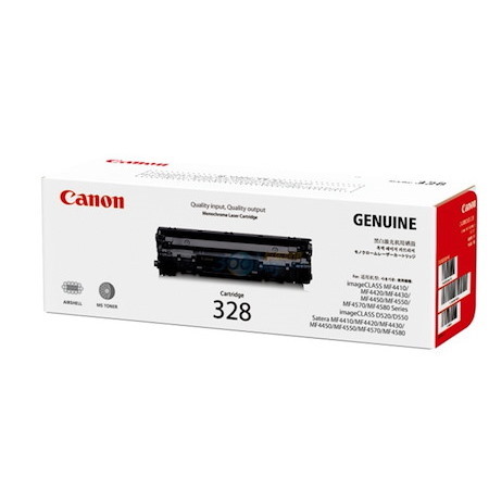 Canon CART328 Original Laser Toner Cartridge - Black Pack