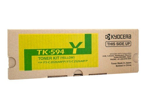 Kyocera TK-594Y Inkjet Solid Ink Stick - Yellow Pack