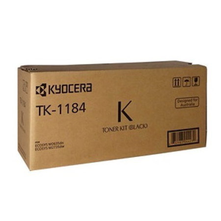 Kyocera TK-1184 Original Laser Toner Cartridge - Black Pack