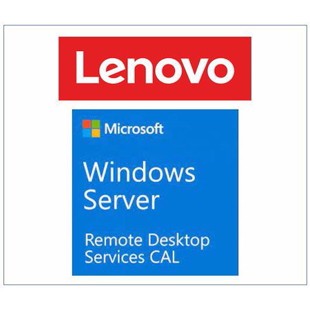 Lenovo Microsoft Windows Server 2019 Remote Desktop Services - License - 1 User CAL