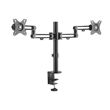 Brateck Dual Monitor Premium Aluminum Articulating Monitor Arm For 17'-32' Up To 8KG