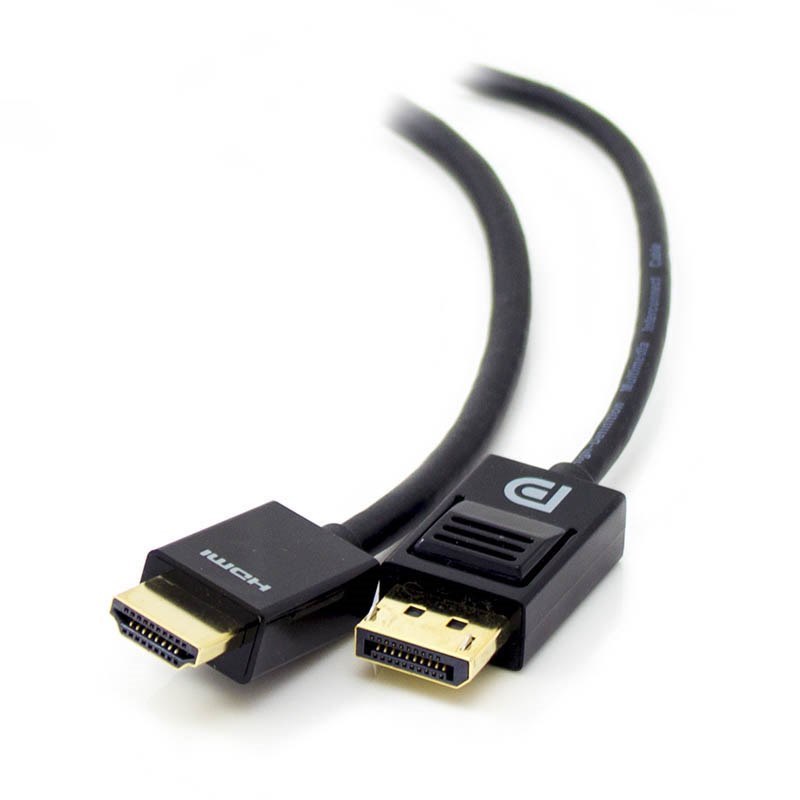 Alogic 5M SmartConnect DisplayPort To Hdmi Cable - Male To Male