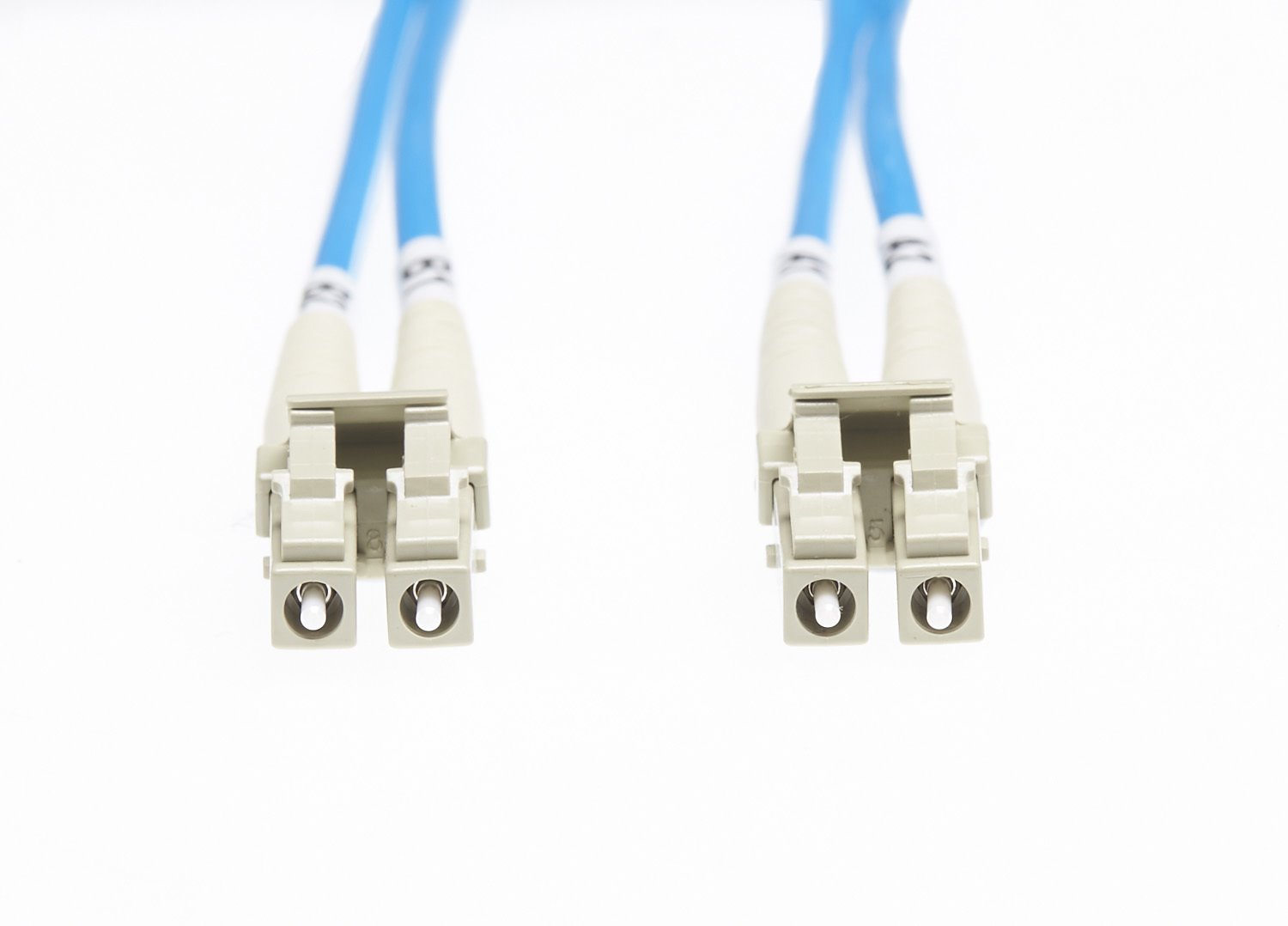 4Cabling 10M LC-LC Om4 Multimode Fibre Optic Cable: Blue
