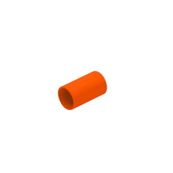 4Cabling 4C | Plain Coupling Orange 20MM - 50 Pack