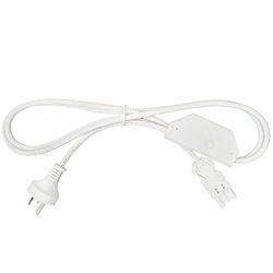 Elsafe Oe Elsafe: Starter Cable 10A 2000MM Lead & Thermal Overload | White