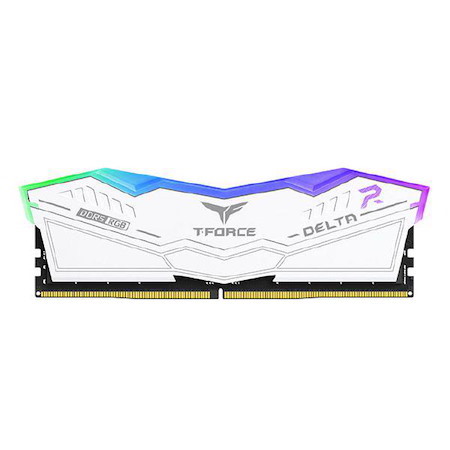 Team Group T-Force Delta DDR5 Desktop Ram White RGB Ud-D5 16GBx2 6400 CL40-40-40-84 1.35V