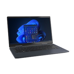 Dynabook Portege X30W-K X30W-K-04S006 13.3" Touchscreen Convertible 2 in 1 Notebook - Full HD - 1920 x 1080 - Intel Core i5 12th Gen i5-1240P 3.30 GHz - Intel Evo Platform - 16 GB Total RAM - 16 GB On-board Memory - 512 GB SSD - Mystic Blue