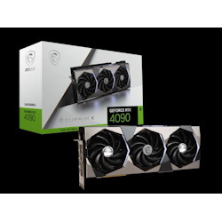 Msi nVidia GeForce RTX 4090 Suprim X 24G Video Card, Pci-E 4, GDDR6X, 3X DP1.4a, 1X Hdmi 2.1