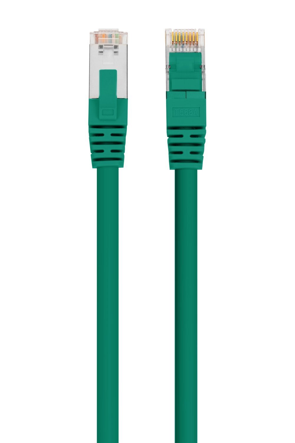 Comsol 50CM 40GbE Cat 8 S/FTP Shielded Patch Cable LSZH - Green