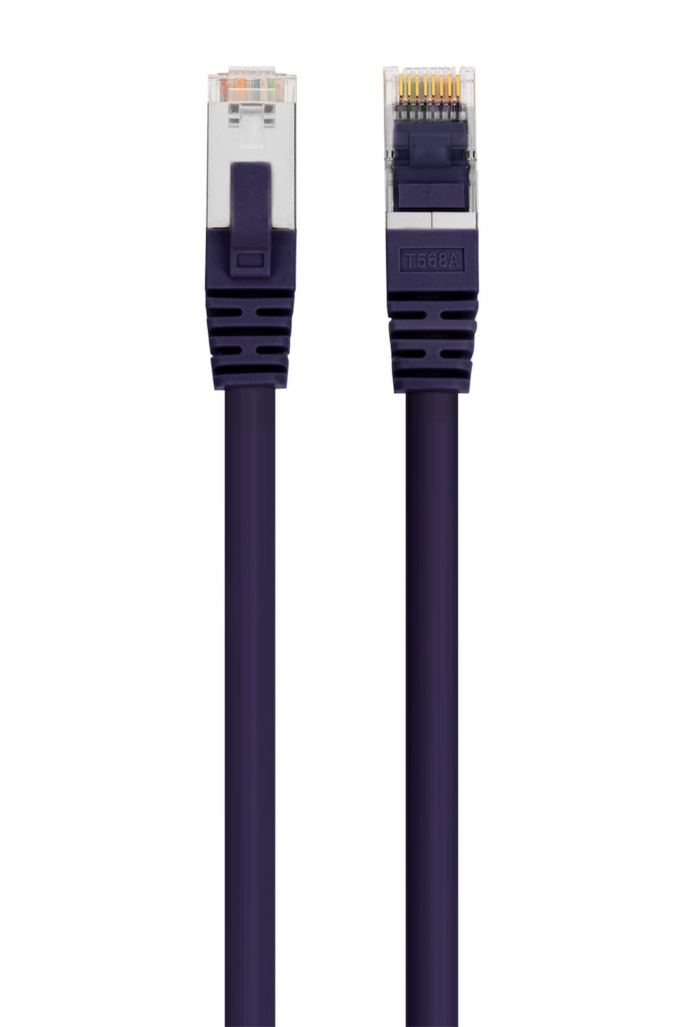 Comsol 10MTR 40GbE Cat 8 S/FTP Shielded Patch Cable LSZH - Purple
