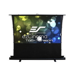 Elite Screens 90 Portable 169 Pull-Up Projector Screen Tab Tension Compatibile With Ust