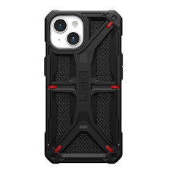 Uag Monarch Kevlar Apple iPhone 15 (6.1') Case - Kevlar Black (114289113940), 20 FT. Drop Protection(6M),5 Layers Of Protection,Tactical Grip