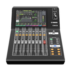 Yamaha DM3 16 Mono Channels,1 Stereo Channel,12 XLR/TRS Phones Combo Inputs,8XLR Outputs,8+1 Faders