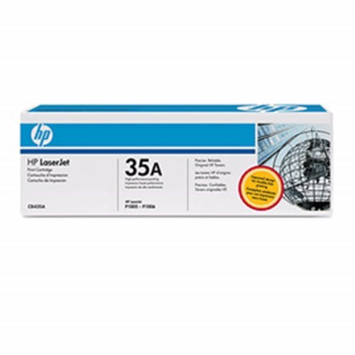 HP 35A Original Laser Toner Cartridge - Black - 1 Each