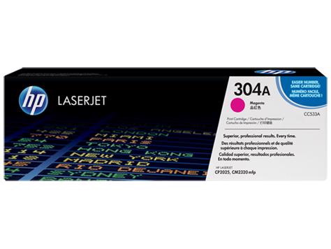 HP 304A Original Laser Toner Cartridge - Magenta - 1 Pack