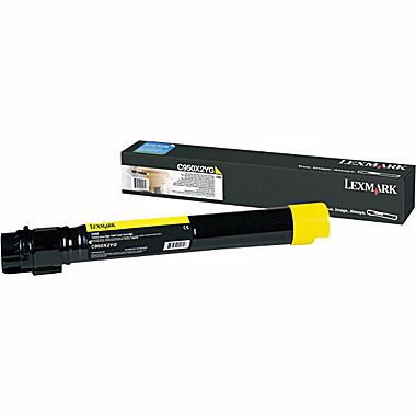 Lexmark C950X2YG Original Extra High Yield Laser Toner Cartridge - Yellow - 1 Pack