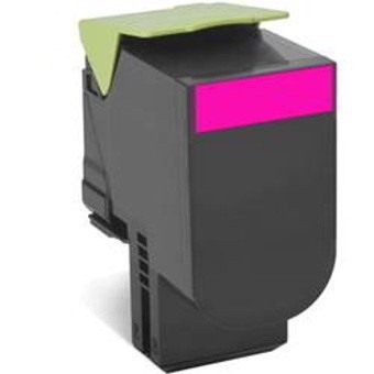 Lexmark Unison 808M Original Standard Yield Laser Toner Cartridge - Magenta - 1 Pack