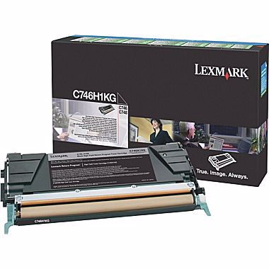 Lexmark Original High Yield Laser Toner Cartridge - Black - 1 Each