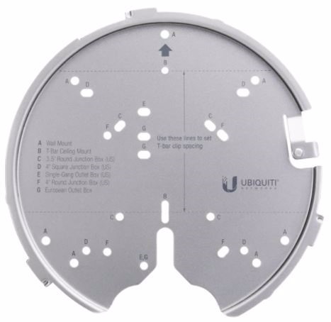 Ubiquiti Access Point Professional Mounting System | For Uap-Ac-Pro, Uap-Ac-Hd, Uap-Ac-Shd, And Above