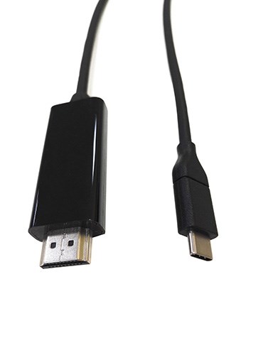 8Ware Usb-C Type-C To Hdmi Cable 2M Male To Male Black ~Cbat-Usbchdmi-2