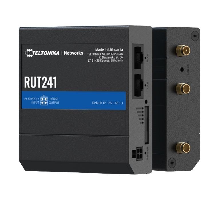 Teltonika Rut241 - Instant Lte Failover | Compact And Powerful Industrial 4G Lte Router/Firewall - Replacement For Rut240