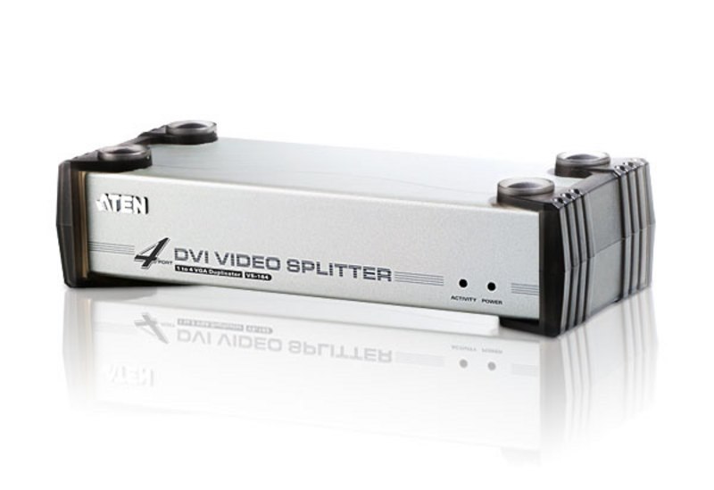 Aten 4 Port Dvi Video Splitter W/ Audio - 1920x1200@60Hz