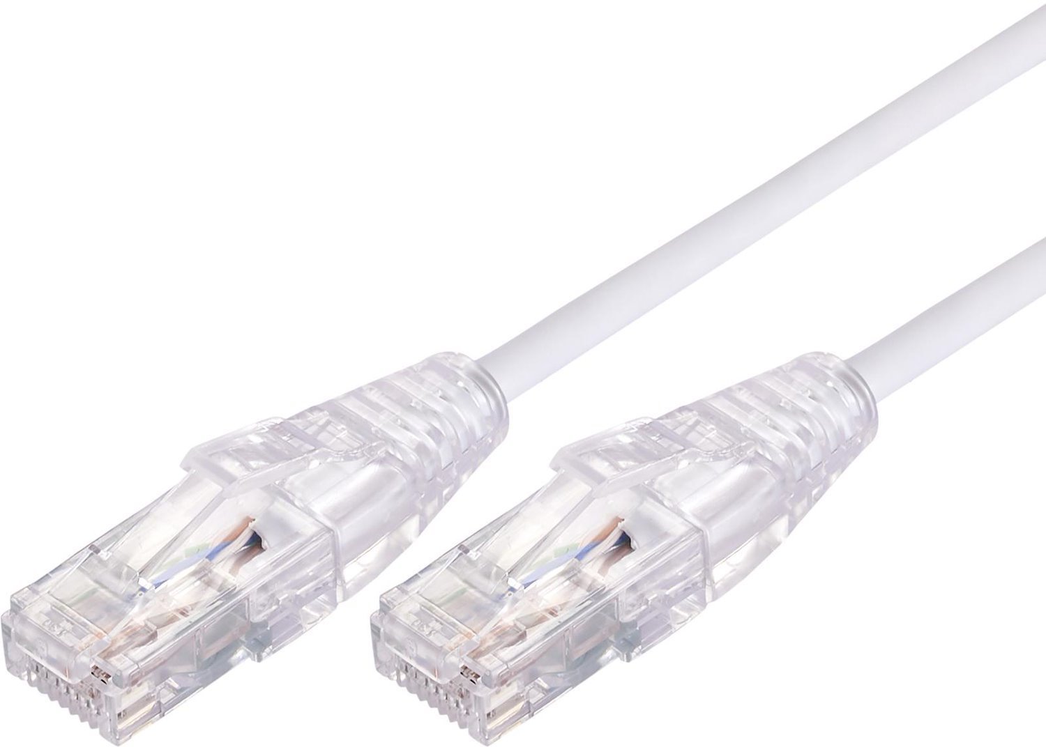 Comsol 30CM 10GbE Ultra Thin Cat 6A Utp Snagless Patch Cable LSZH (Low Smoke Zero Halogen) - White