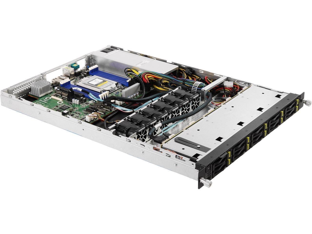 Asrock Rack 1U10e-Rome/2T 1U Rackmount Server Barebone Singal Socket SP3 (Lga409