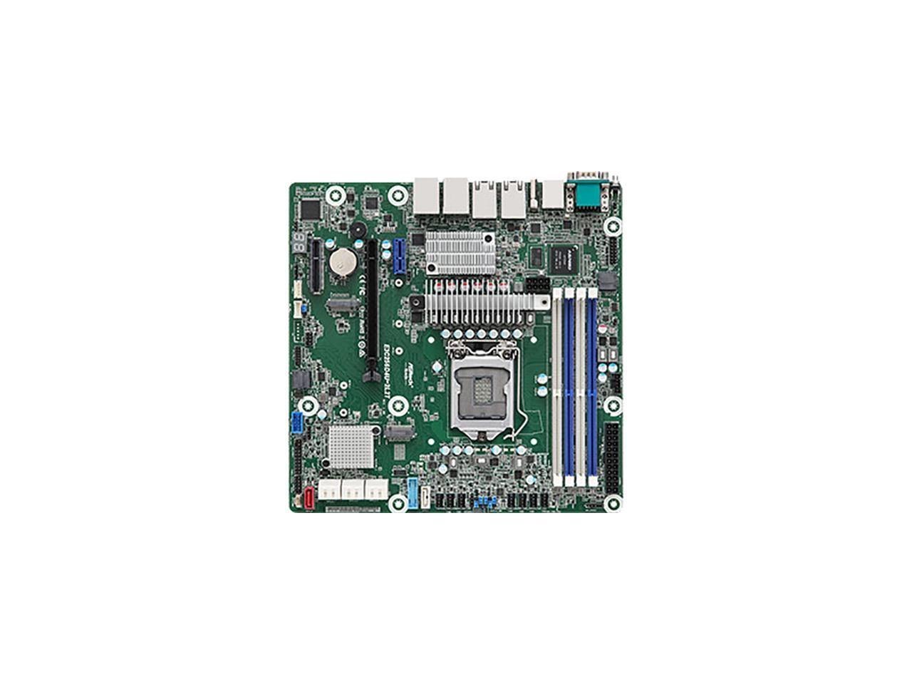 Asrock Rack E3c256d4u-2L2t Micro-Atx Server Motherboard Single Socket H5 (Lga120