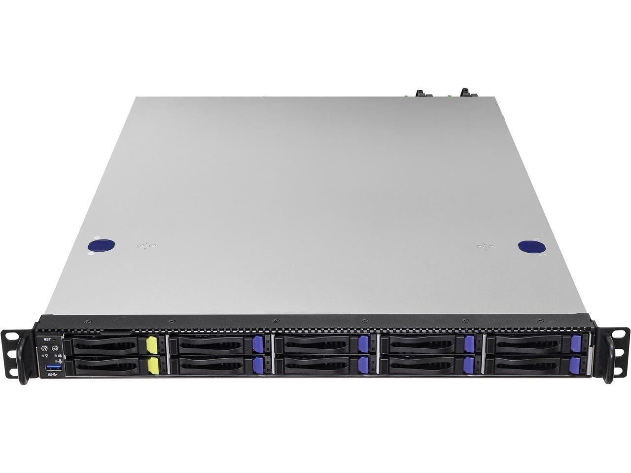 Asrock Rack 1U8s2e-Icx/2T 1U Rackmount Storage Server Barebone 2 Bays Nvme And 8