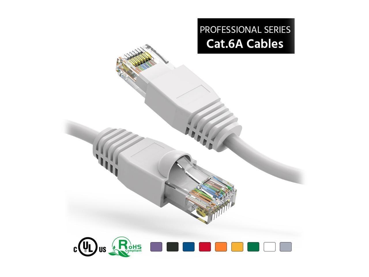 Nippon Labs 75Ft Cat6A Utp Ethernet Network Booted Cable