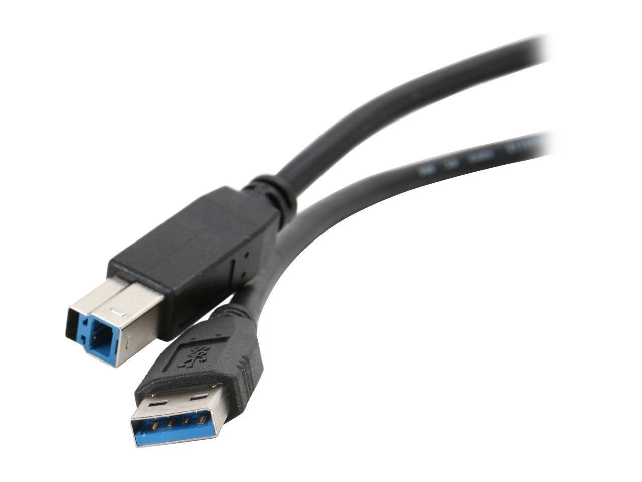 Nippon Labs Usb3-10Ab 10 FT. Usb 3.0 Type A Male To B Male Cable For Printer And Scanner