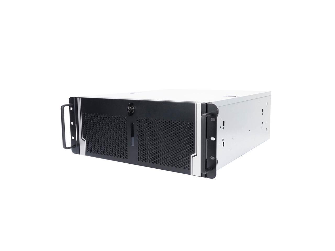 Inwin In-Win Rackmount R400-01N 4U Entry Level No PS 3/1/(4) Bays No BP/HD Tray