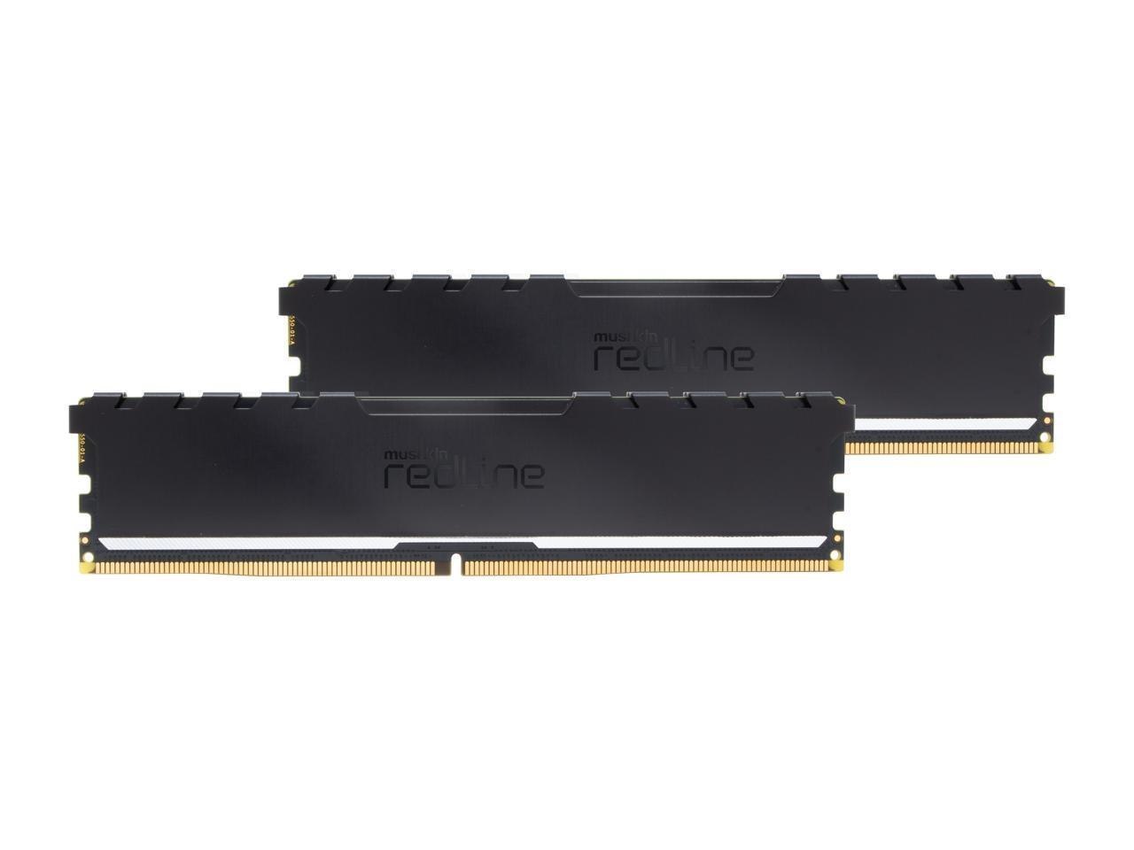 Mushkin Enhanced Redline 64GB (2 X 32GB) 288-Pin PC Ram DDR5 5600 (PC5 44800) Desktop Memory Model Mrf5u5609ccm32gx2