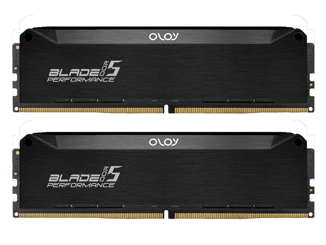 OLOy Blade (Oloy) 32GB (2 X 16GB) 288-Pin PC Ram DDR5 6000 (PC5 48000) Desktop Memory Model Nd5u1660306brlda