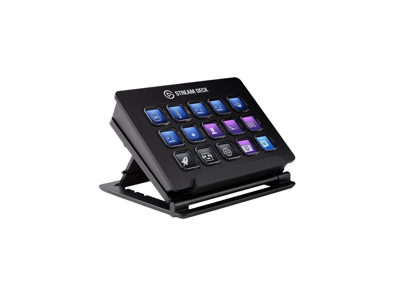 Elgato Stream Deck - Live Content Creation Controller With 15 Customizable LCD Keys